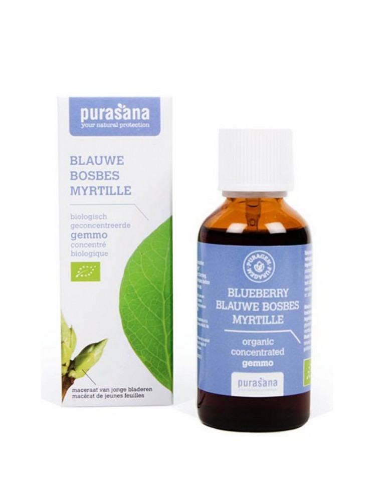 Puragem Myrtille Bio - Glycémie et Vue 50 ml - Purasana Puragem Myrtille Bio - Glycémie et Vue 50 ml - Purasana