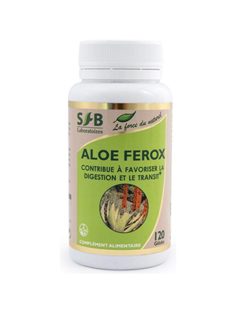 Aloe Ferox - Digestion & Transit 120 gélules - SFB Laboratoires Aloe Ferox - Digestion & Transit 120 gélules - SFB Laboratoires