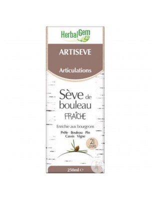 Image de ArtiSEVE - Articulations et drainage 250 ml - Herbalgem depuis Achetez les produits Herbalgem à l'herboristerie Louis