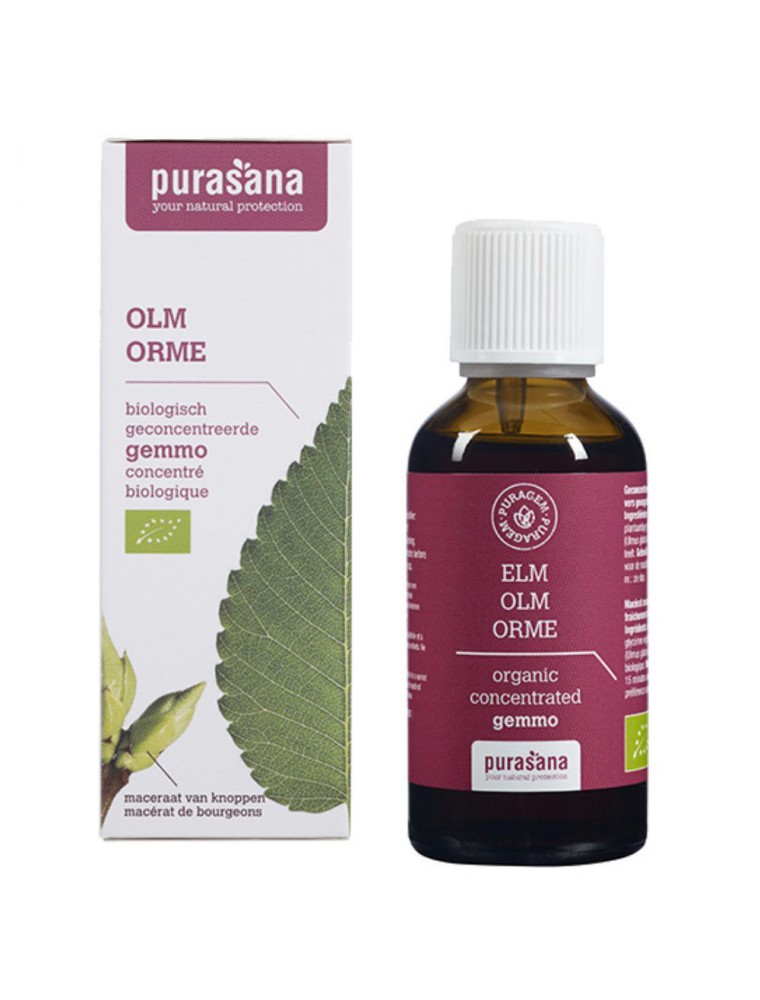 Puragem Orme Bio - Peau & Draineur 50 ml - Purasana Puragem Orme Bio - Peau & Draineur 50 ml - Purasana