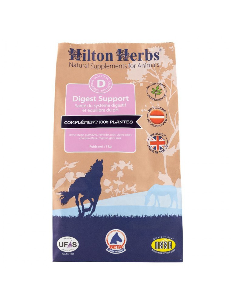 Image principale de la modale pour Digest support - Digestion des  Chevaux 1 kg - Hilton Herbs