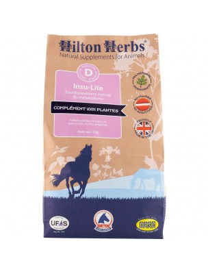 Image de Insu-lite - Digestion 2 Kg - Hilton Herbs via Herb Power - Forme et Vitalité 1 Kg - Hilton Herbs