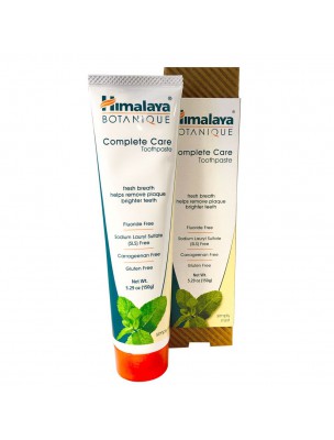 Image de Organic Toothpaste Complete Care Mint 150 g - Himalaya depuis Order the products Himalaya at the herbalist's shop Louis