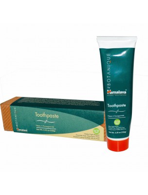 Image de Organic Ayurvedic Toothpaste - Neem and Pomegranate 150 g - English Himalaya depuis Order the products Himalaya at the herbalist's shop Louis