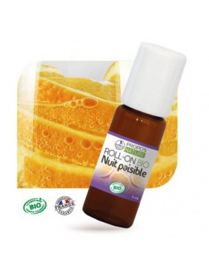 Image de Organic Peaceful Night Roll-on - Face and Body 5 ml - (French) Propos Nature depuis Essential oil sticks to go