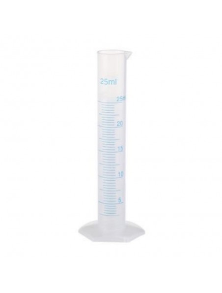 Mesure graduée de 25 ml en polypropylène Mesure graduée de 25 ml en polypropylène