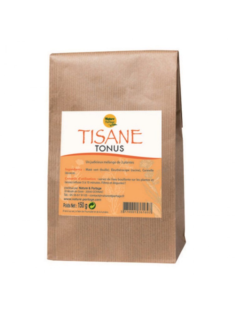 Image principale de la modale pour Tisane Tonus - Tisane 150 grammes - Nature et Partage 