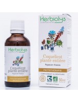 Image de Coquelicot plante entière Bio - Stress et Sommeil Teinture-mère Papaver rhoeas 50 ml - Herbiolys depuis ▷▷ Teintures mères de plantes commençant par la lettre C (3)