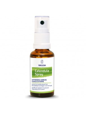 Image de Calendula spray - Plaies superficielles 30 ml - Weleda depuis Sélection de produits dédiés aux soins des pieds