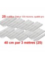 Image de Lot de 25 rouleaux gaufrés 130 microns 40 cm x 3 mètres - Status via Acheter Machine sous vide SV2000 200 W et aspiration 22 Litres -