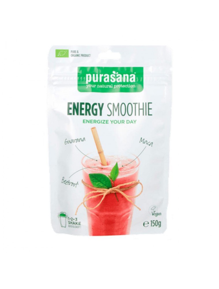 Energy Smoothie - Vitalité Superfoods mixes 150 g - Purasana