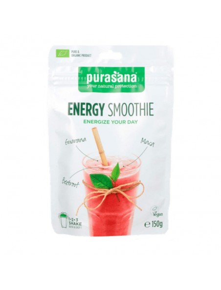 Achetez Energy Smoothie - Vitalité 150 g - Purasana à l'herboristerie Louis Image principale de Energy Smoothie - Vitalité 150 g - Purasana