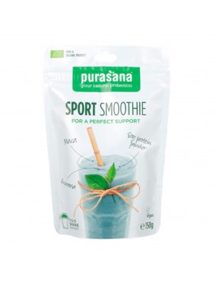 Image de Sport Smoothie - Soutien et Récupération 150 g - Purasana depuis Protéines végétales et naturelles selon votre régime alimentaire