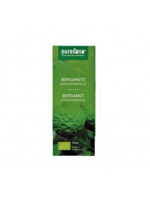 Image de Bergamot Bio - Citrus bergamia Organic Essential Oil 10 ml - Purasana depuis Buy the products Purasana at the herbalist's shop Louis