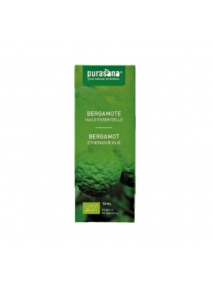 Image de Bergamote Bio - Huile essentielle Bio Citrus bergamia 10 ml - Purasana via Mandarine Bio - Huile essentielle de Citrus reticulata 10 ml - Purasana