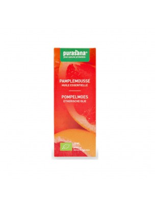 Image de Grapefruit Organic - Citrus paradisi Macfad Essential Oil. 10 ml Purasana depuis Essential oils for slimming