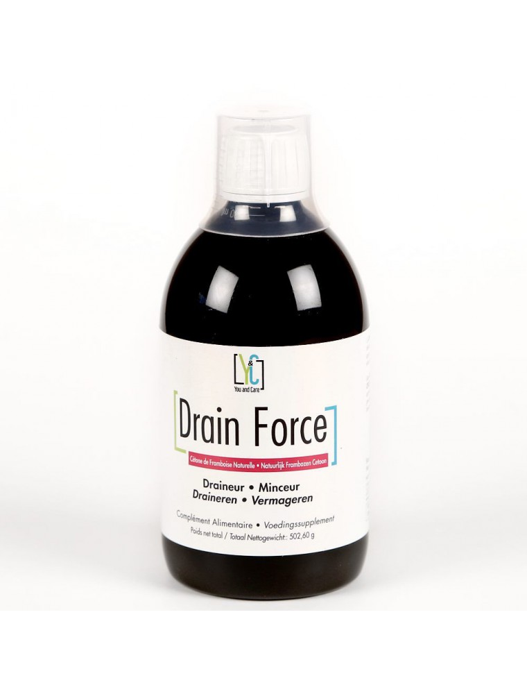 Drain Force - Minceur et Draineur 500 ml - Youandcare Drain Force - Minceur et Draineur 500 ml - Youandcare