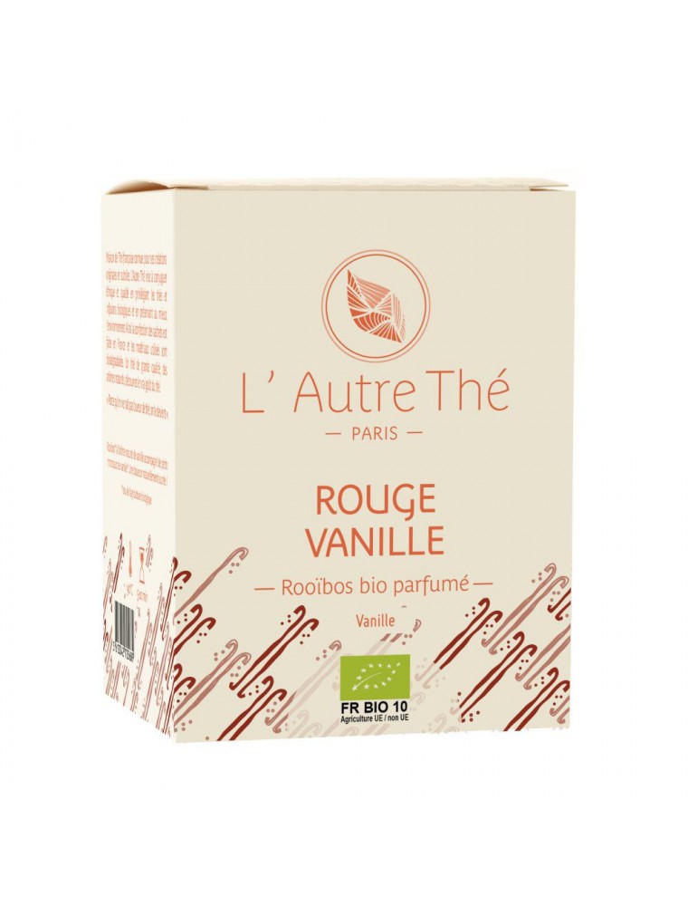 Image principale de la modale pour Rouge Vanille Bio - Rooïbos à la vanille 20 sachets pyramide - L'Autre thé