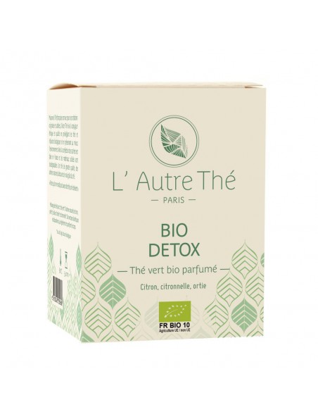 Détox citron thé vert bio - Boisson 5 jours - Vitamont