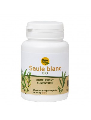 Image de Saule blanc Bio - Douleurs 60 gélules - Nature et Partage via Huile essentielle Katafray Bio Pranarôm