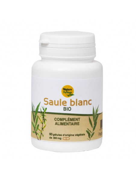 Saule blanc Bio - Douleurs 60 gélules - Nature et Partage