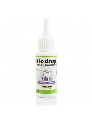 Image de Tic-Drop - Tiques et Puces Chats 30 ml - AniBio depuis Résultats de recherche pour "d%C3%A9fenses chat"