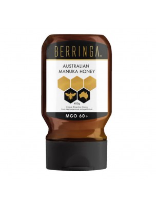 Image de Miel de Manuka - Miel Australien MGO +60 400g - Berringa depuis Miel de manukade de Nouvelle-Zélande et d’Australie