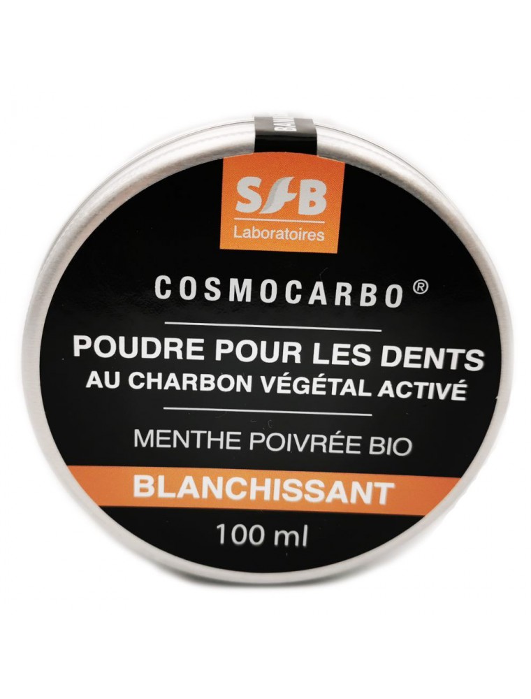 Poudre de dentifrice au Charbon végétal sur le site de l'herboristerie Louis