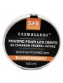 Image de Cosmocarbo - Tooth Whitening Powder 100 ml - SFB Laboratoires via Buy Black is Black Toothpaste - 20 g