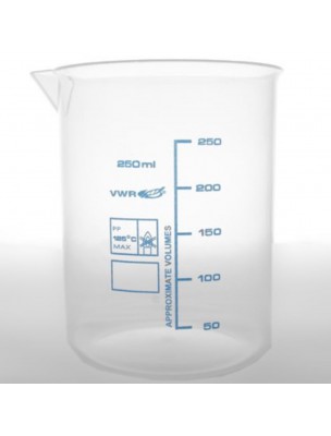 Image de Bécher - Dosez vos préparations aromatiques et cosmétiques - 250 ml via Flacon vide 10ml avec pipette