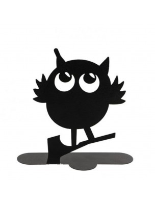 Image de Hibou noir - Porte-spirales pour encens - Les Encens du Monde depuis Résultats de recherche pour "Encens d'été - "