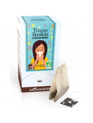 Image de Tisane Benifuki - Respiration et Immunité 18 sachets - Aromandise depuis louis-herboristerie