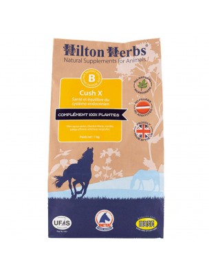 Image de Cush X - Syndrome de Cushing des chevaux 1 Kg - Hilton Herbs depuis Produits naturels pour la digestion et le foie de vos animaux