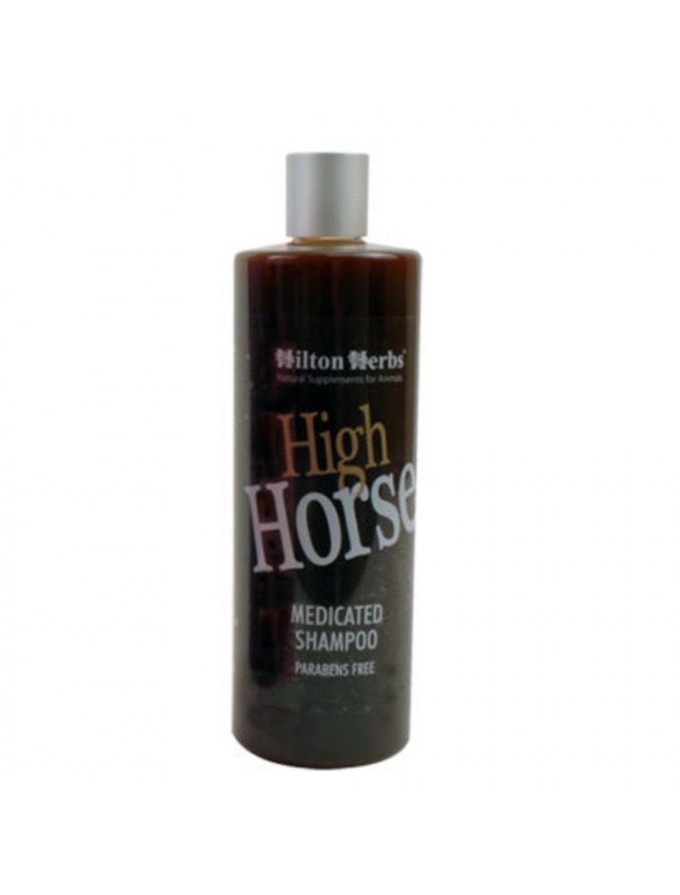High Horse Medicated - Shampooing Chevaux 500ml - Hilton Herbs High Horse Medicated - Shampooing Chevaux 500ml - Hilton Herbs
