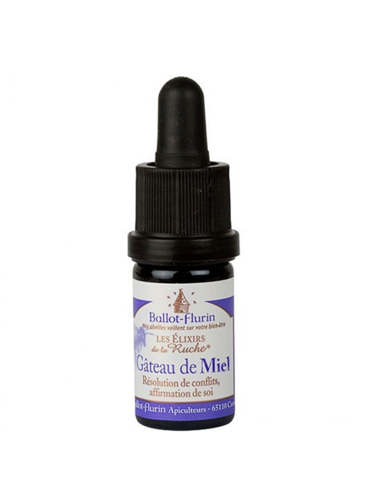 Image principale de la modale pour Elixir Gâteau de Miel Bio - Résolution de conflits et Affirmation de soi 5 ml - Ballot-Flurin