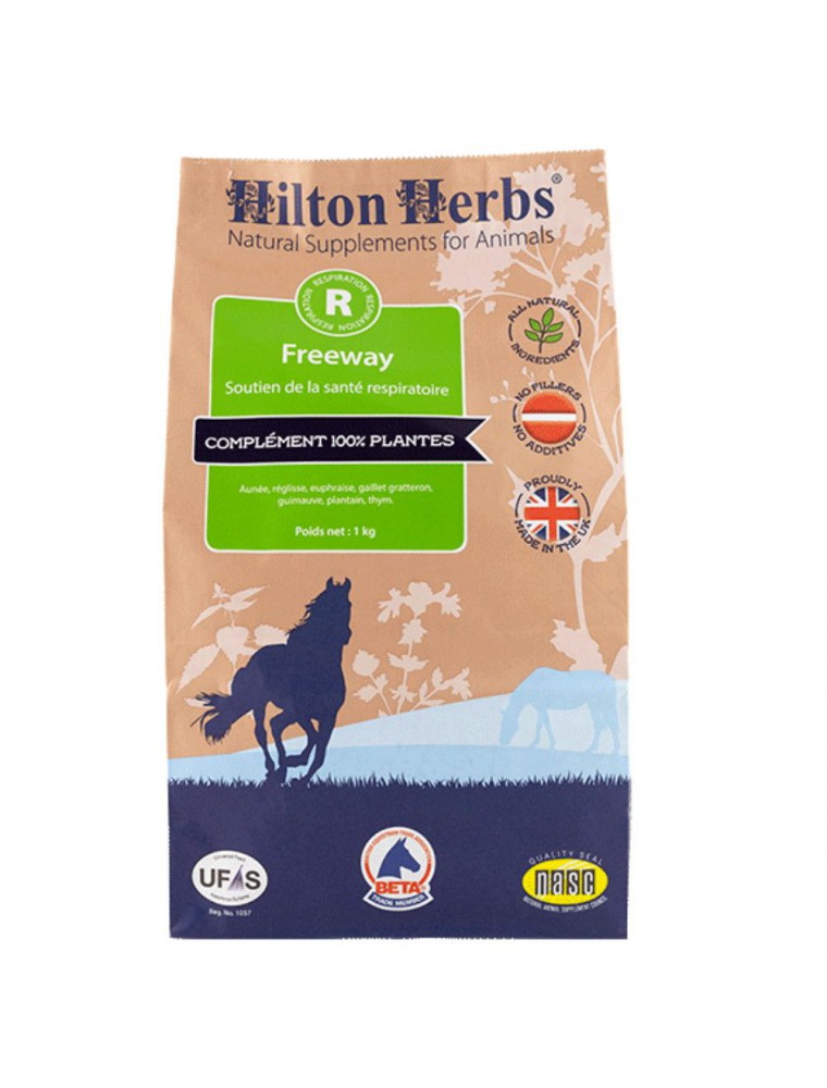 Freeway Gold - Voies respiratoires des chevaux 1 Litre - Hilton Herbs