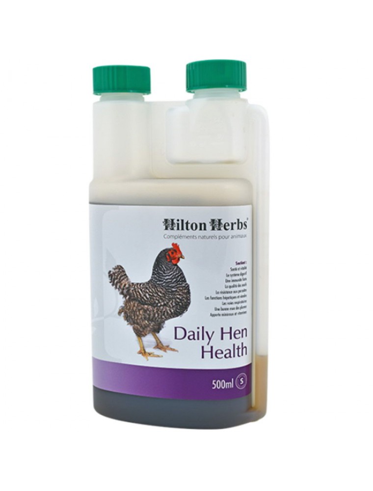 Image principale de la modale pour Daily Hen Health - Complément quotidien pour poules et oiseaux 500ml - Hilton Herbs