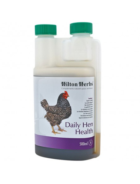 Image principale de Daily Hen Health - Complément quotidien pour poules et oiseaux 500ml - Hilton Herbs