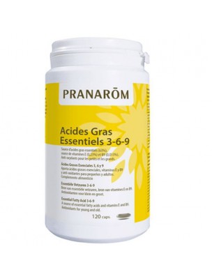 Acides Gras essentiels 3, 6, 9 - 120 capsules - Pranarôm