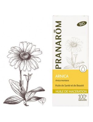 Arnica Bio - Huile végétale d'Arnica montana 50 ml - Pranarôm