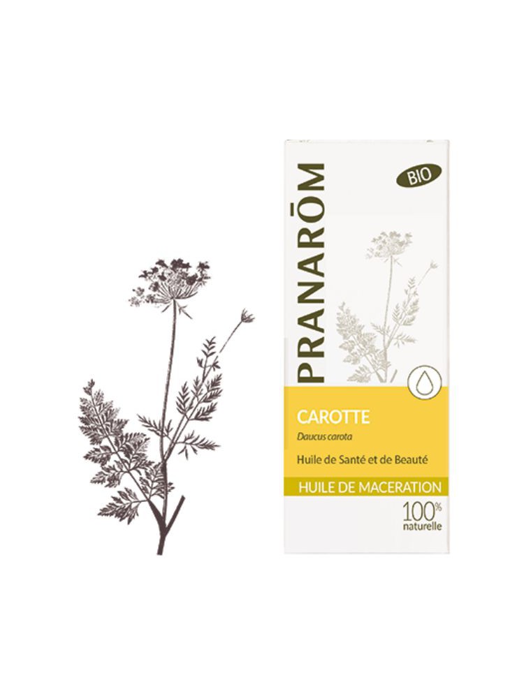 Image principale de la modale pour Carotte - Huile végétale Daucus carota 50 ml - Pranarôm