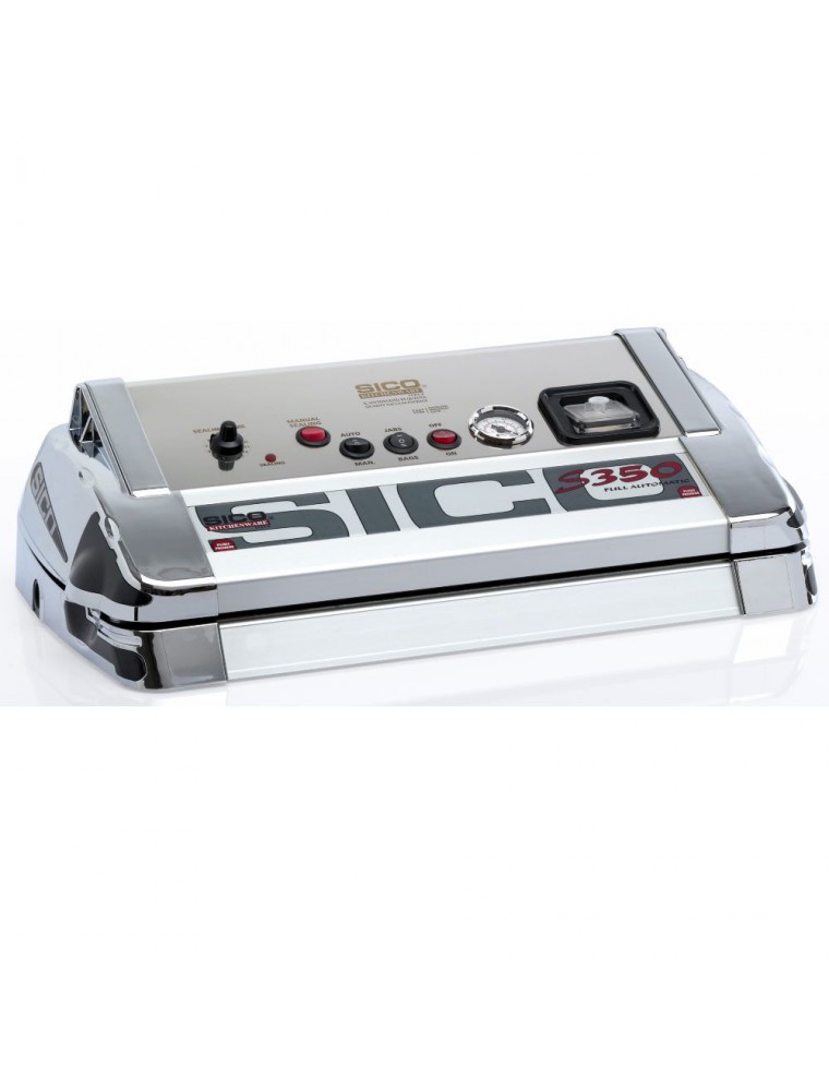 Machine sous vide S-Line 350C avec pompe de pression 700 W - Sico Machine sous vide S-Line 350C avec pompe de pression 700 W - Sico