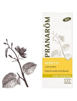 Noisette Bio - Huile végétale Corylus avellana 50 ml - Pranarôm