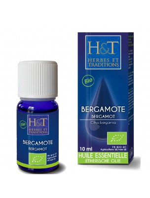 Image de Bergamote Bio - Huile essentielle de Citrus Bergamia 10 ml - Herbes et Traditions depuis louis-herboristerie