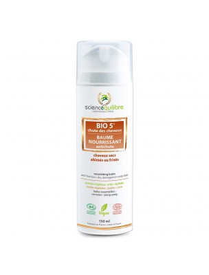 Image de Bio 5 - Baume Nourrissant Anti-chute 150 ml - Sciencequilibre via Bio 5 - Chute cheveux Blisters 30 comprimés - Sciencequilibre