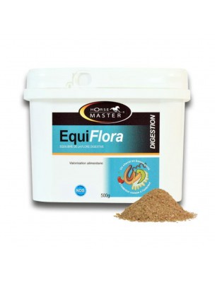 Image de Equiflora - Soutien la fonction Digestive des chevaux 500g - Horse Master depuis Flore intestinale animaux : phytothérapie et herboristerie