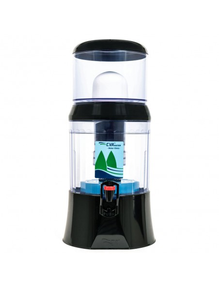 Image principale de Fontaine à Eau Eva 700 PLC Noire Sans système magnétique 7 Litres - Fontaine Eva