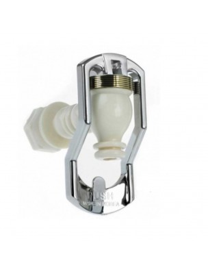 Image de Robinet Blanc pour Fontaine à Eau - Fontaine Eva depuis Housse Turquoise pour Fontaine Eva