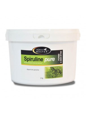 Image de Spiruline - Renforce la musculature et Soutien les Défenses Immunitaires des chevaux 2kg - Horse Master via Kitty Mew'n - Soutien immunitaire chat 50ml