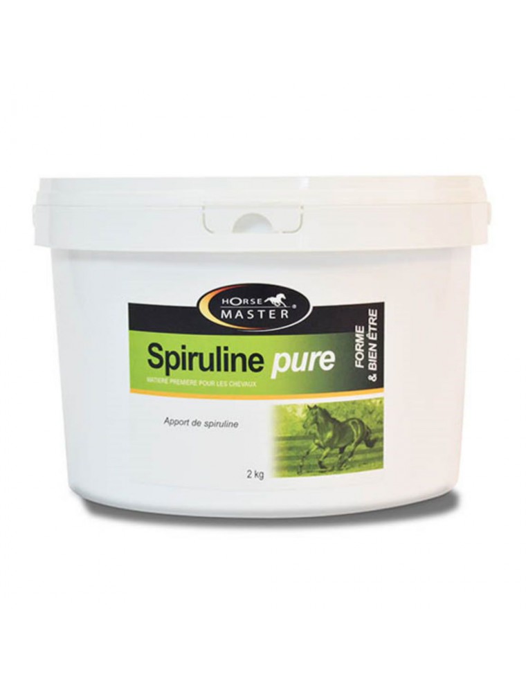 Image principale de la modale pour Spiruline - Renforce la musculature et Soutien les Défenses Immunitaires des chevaux 2kg - Horse Master